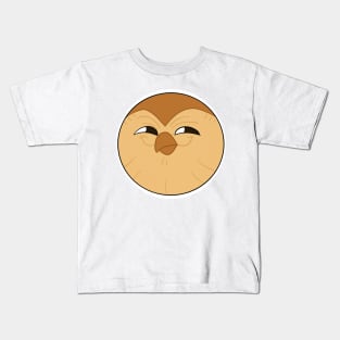 Smug hooty Kids T-Shirt